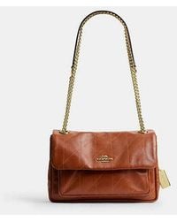 COACH - Elodie Crossbody Bag 24 With Quilting - Lyst
