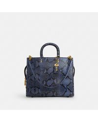 COACH - Rogue Bag In Snakeskin - Lyst