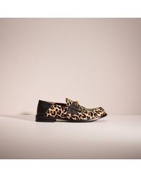 COACH - Restored Putnam Loafer With Leopard Print - Lyst