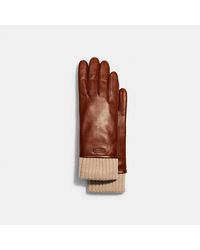 Women's COACH Gloves from £95 | Lyst UK