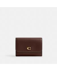 COACH - Essential Flap Card Case - Lyst