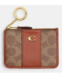 COACH - Essential Mini Id Card Case - Lyst