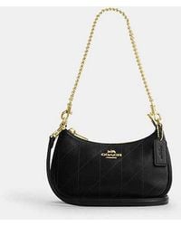 COACH - Mini Borsa A Tracolla Teri Trapuntata - Lyst