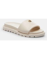 COACH - Brynn Slide Sandal - Lyst