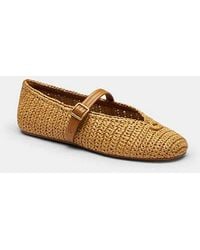 COACH - Sculpted C Soft Mary Jane - Lyst