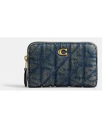 COACH - Essential Small Zip Around Card Case - Lyst
