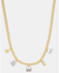 COACH - Handbag Charm Necklace - Lyst
