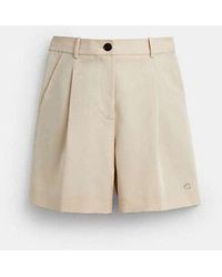 COACH - Tailored Shorts - Lyst