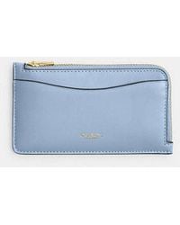 COACH - Porta Carte Di Credito Con Zip New York - Lyst