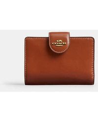 COACH - Medium Corner Zip Wallet - Lyst