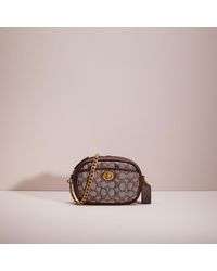 COACH - Restored Small Camera Bag In Signature Jacquard With Quilting - Lyst