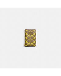 COACH - Restored Card Wallet In Signature Leather - Lyst
