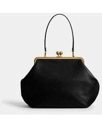 COACH - Large Kisslock Frame Bag - Lyst