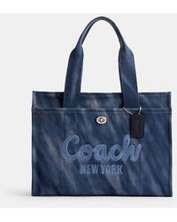 COACH - Cargo Tote Bag 42 With Tie Dye | Canvas - Lyst