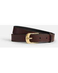 COACH - C Harness Buckle Belt - Lyst