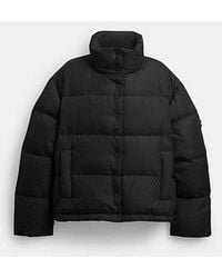 COACH - Chaqueta Acolchada Corta - Lyst