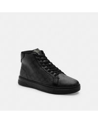 COACH - High Line High Top Sneaker - Lyst