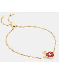 COACH - Signature Apple Slider Bracelet - Lyst