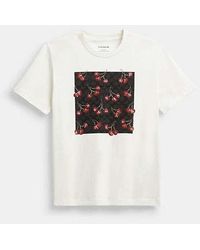 COACH - Cherry Signature Classic T-Shirt - Lyst