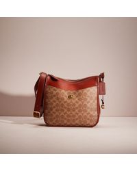 COACH - Restored Chaise Crossbody In Signature Canvas - Lyst