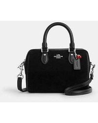 COACH - Mini Rowan Crossbody Bag With Cherry Charm - Lyst