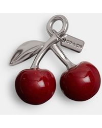 COACH - Small Cherry Shoe Charm - Lyst