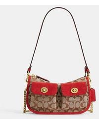 COACH - Twin Turnlock Waverly Bag - Lyst