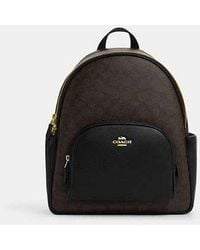 COACH - Mochila Court en lona de firma - Lyst