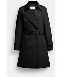 COACH - Mid Trench Coat - Lyst