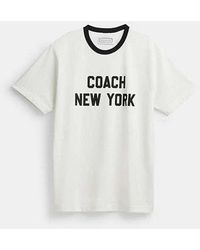 COACH - Coach New York T-shirt - Lyst
