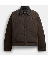 COACH - Heritage C Puffer Jacket - Lyst