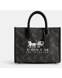 COACH - Ace Tote Bag 17 With Print - Lyst