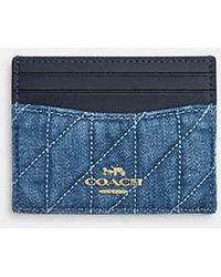 COACH - Slim Id Card Case - Lyst