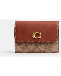 COACH - Essential Card Holder Wallet - Lyst