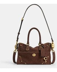 COACH - Rhyder Satchel Bag 24 - Lyst