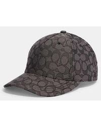 COACH - Signature Jacquard Baseball Hat - Lyst