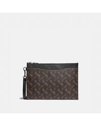 coach pouch bolsa mens