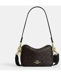 COACH - Mini Carey Crossbody Bag - Lyst