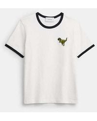 COACH - Rexy Ringer T-Shirt - Lyst