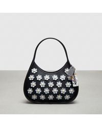 COACH - Ergo Bag With Mini Flower Appliqué In Upcrafted Leather - Lyst
