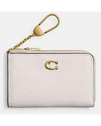 COACH - Essential L-Zip Key Case - Lyst