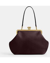 COACH - Large Kisslock Frame Bag - Lyst