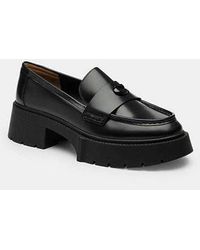 COACH - Leather Shoes Leach - Lyst