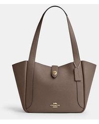 COACH - Borsa Larga Hadley Con Chiusura Girevole - Lyst