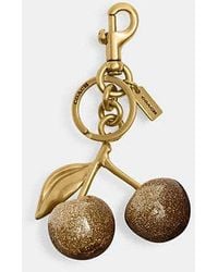 COACH - Cherry Bag Charm - Lyst