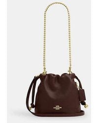 COACH - Faye Mini Drawstring Bag - Lyst