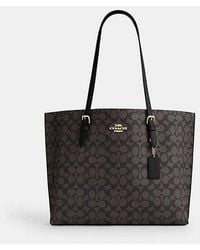 COACH - Mollie Tote Aus Signature-Canvas - Lyst