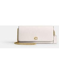 COACH - Evie Long Wallet With Chain - Lyst