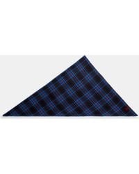 COACH - Reversible Plaid Triangle Scarf - Lyst