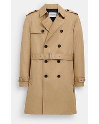 COACH - Trench Coat - Lyst
